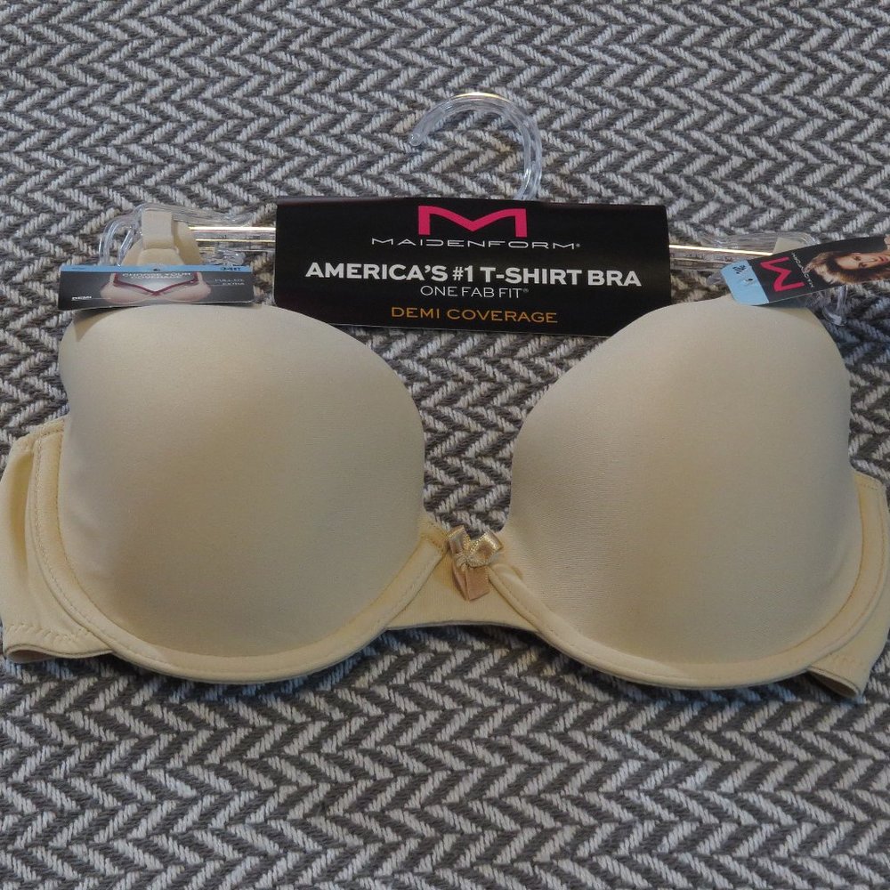 Maidenform T-Shirt Bra Demi Coverage Style P07959
